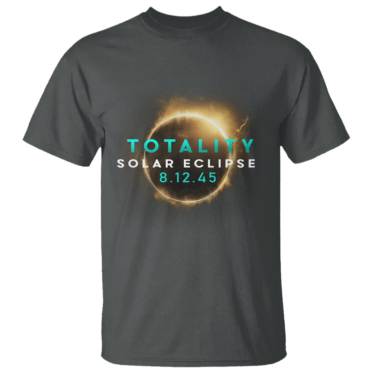 Total Solar Eclipse 2045 T Shirt American Totality August 12 - Wonder Print Shop