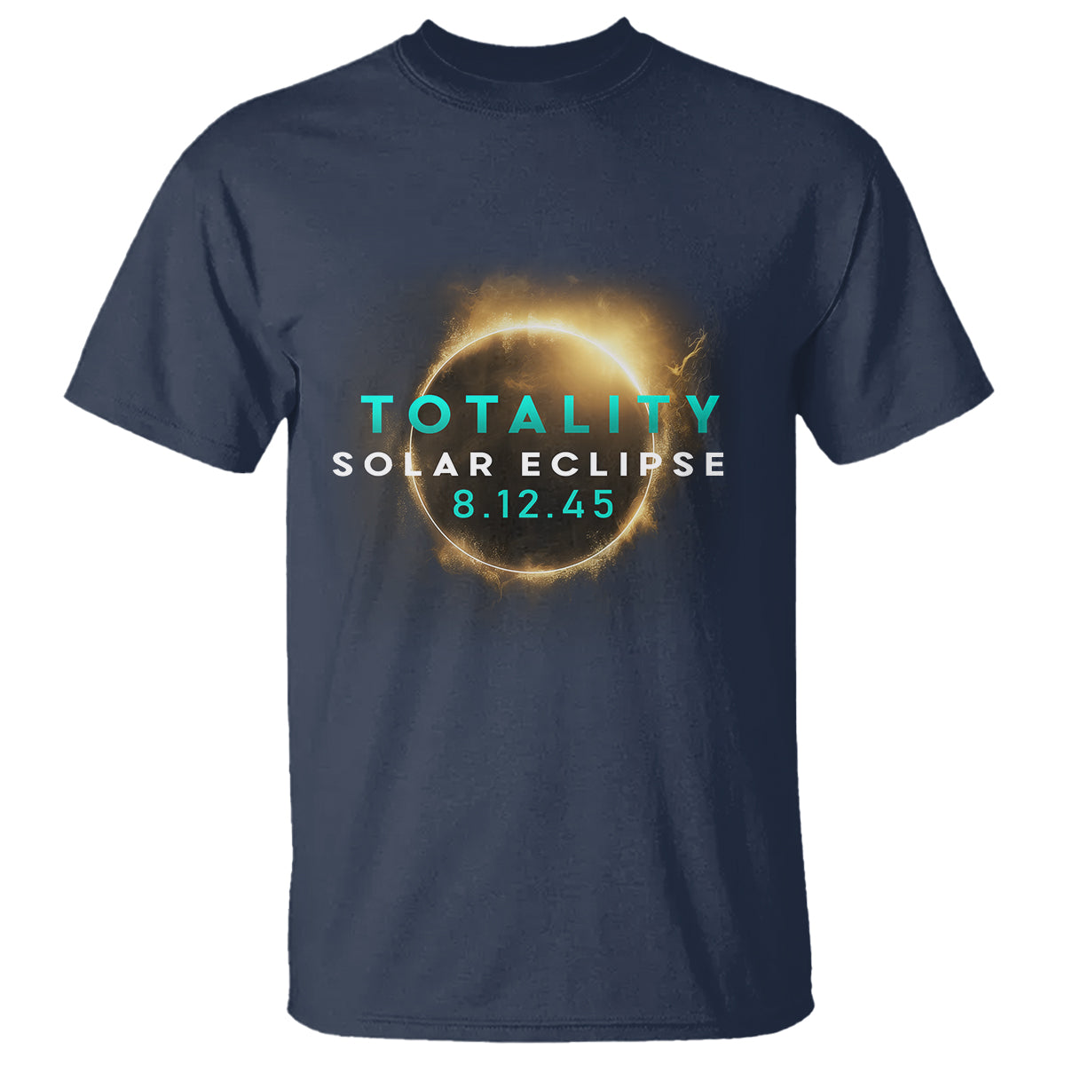 Total Solar Eclipse 2045 T Shirt American Totality August 12 - Wonder Print Shop