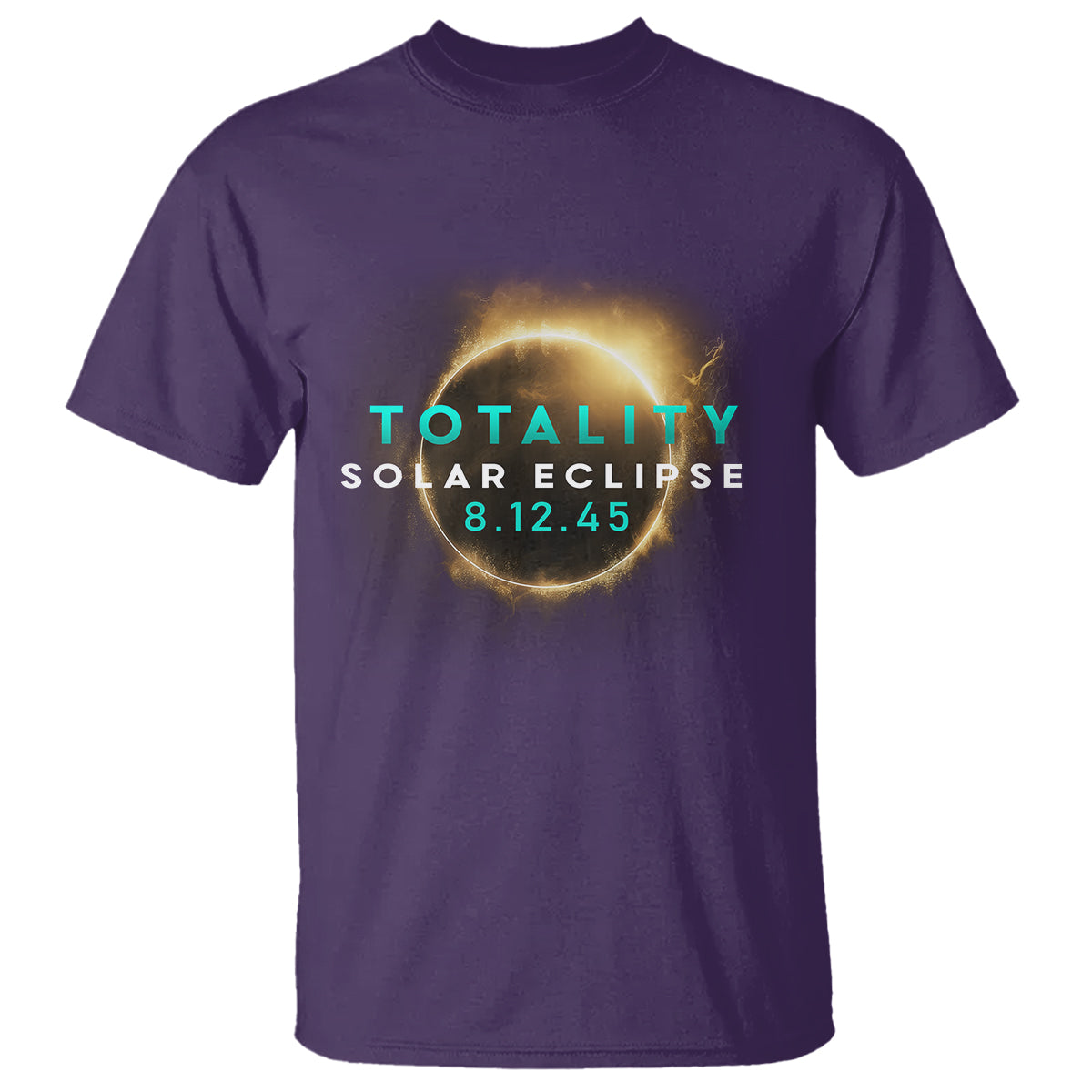 Total Solar Eclipse 2045 T Shirt American Totality August 12 - Wonder Print Shop