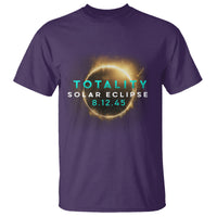 Total Solar Eclipse 2045 T Shirt American Totality August 12 - Wonder Print Shop