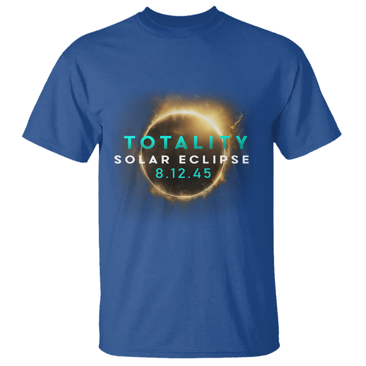 Total Solar Eclipse 2045 T Shirt American Totality August 12 - Wonder Print Shop