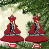 Astronaut Outer Space Christmas Ornament Walking On Planets - Wonder Print Shop