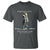 Astronaut Total Solar Eclipse T Shirt Walking American Totality Thrice In A Lifetime 2017 2024 2045 - Wonder Print Shop