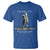 Astronaut Total Solar Eclipse T Shirt Walking American Totality Thrice In A Lifetime 2017 2024 2045 - Wonder Print Shop