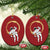 Astronaut Outer Space Christmas Ornament Cosmic Spaceflight Galaxy - Wonder Print Shop