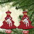 Astronaut Outer Space Christmas Ornament Cosmic Spaceflight Galaxy - Wonder Print Shop