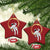 Astronaut Outer Space Christmas Ornament Cosmic Spaceflight Galaxy - Wonder Print Shop