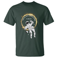 Astronaut Total Solar Eclipse 2024 T Shirt American Totality April 8 - Wonder Print Shop
