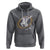 Astronaut Total Solar Eclipse Hoodie Riding Unicorn Astronomy Lover - Wonder Print Shop