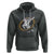 Astronaut Total Solar Eclipse Hoodie Riding Unicorn Astronomy Lover - Wonder Print Shop