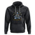 Astronaut Total Solar Eclipse 2024 Hoodie Meditating American Totality April 8 Galaxy Astronomy Lover - Wonder Print Shop