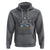 Astronaut Total Solar Eclipse 2024 Hoodie Meditating American Totality April 8 Galaxy Astronomy Lover - Wonder Print Shop