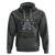 Astronaut Total Solar Eclipse 2024 Hoodie Meditating American Totality April 8 Galaxy Astronomy Lover - Wonder Print Shop