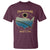 Total Solar Eclipse 2045 T Shirt American Totality Tour Map August 12 - Wonder Print Shop