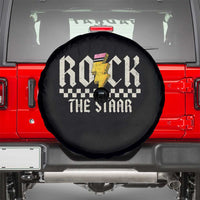 Rock The STAAR Day Spare Tire Cover Texas Teacher Student Motivational Testing