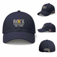 Rock The STAAR Day Baseball Cap Texas Teacher Student Motivational Testing