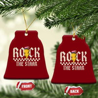 Rock The STAAR Day Ceramic Ornament Texas Teacher Student Motivational Testing