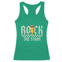 Rock The STAAR Day Racerback Tank Top Texas Teacher Student Motivational Testing