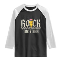 Rock The STAAR Day Raglan Shirt Texas Teacher Student Motivational Testing