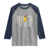 Rock The STAAR Day Raglan Shirt Texas Teacher Student Motivational Testing