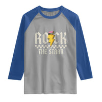 Rock The STAAR Day Raglan Shirt Texas Teacher Student Motivational Testing