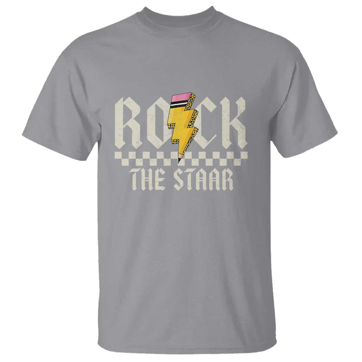 Rock The STAAR Day T Shirt Texas Teacher Student Motivational Testing