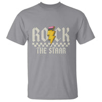 Rock The STAAR Day T Shirt Texas Teacher Student Motivational Testing