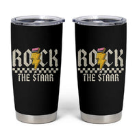 Rock The STAAR Day Tumbler Cup Texas Teacher Student Motivational Testing