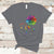 Gay Ally T Shirt LGBT Pride Ally Cat Gay Pride Rainbow Cat Sunshine Sunflower - Wonder Print Shop