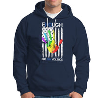 Gun Violence Awareness Hoodie Enough End Gun Violence Protect Our Children Orange Mom Dad - Wonder Print Shop