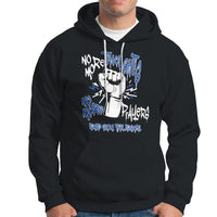 Gun Violence Awareness Hoodie No More Thoughts And Prayers End Gun Violence Raise Fist - Wonder Print Shop