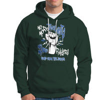 Gun Violence Awareness Hoodie No More Thoughts And Prayers End Gun Violence Raise Fist - Wonder Print Shop