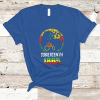 Juneteenth T Shirt Juneteenth Is My Independence Day Black Womens Black Pride - Wonder Print Shop