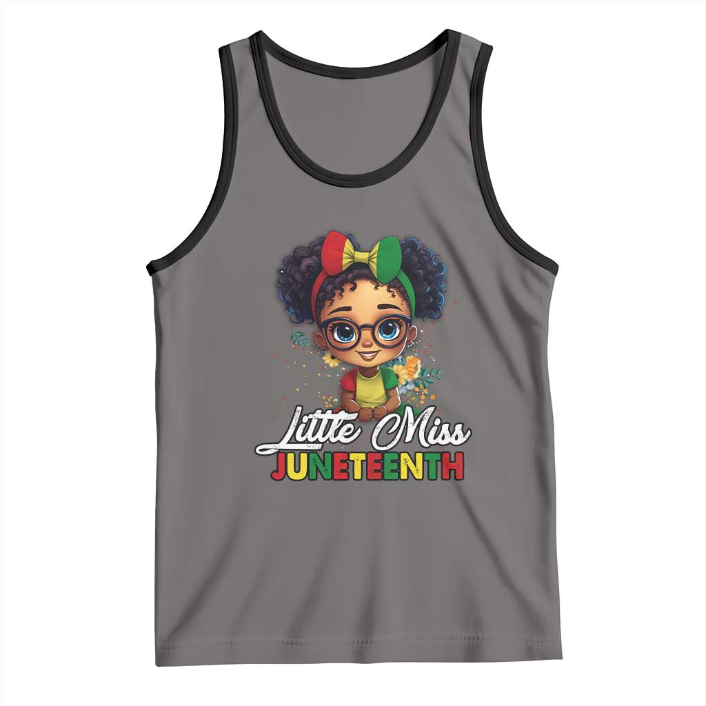 Little Miss Juneteenth Tank Top Since 1865 Black History