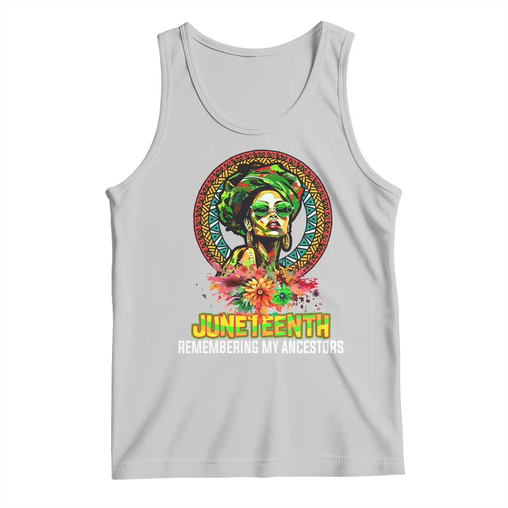 Juneteenth 1865 Tank Top Remembering Ancestors African American Woman