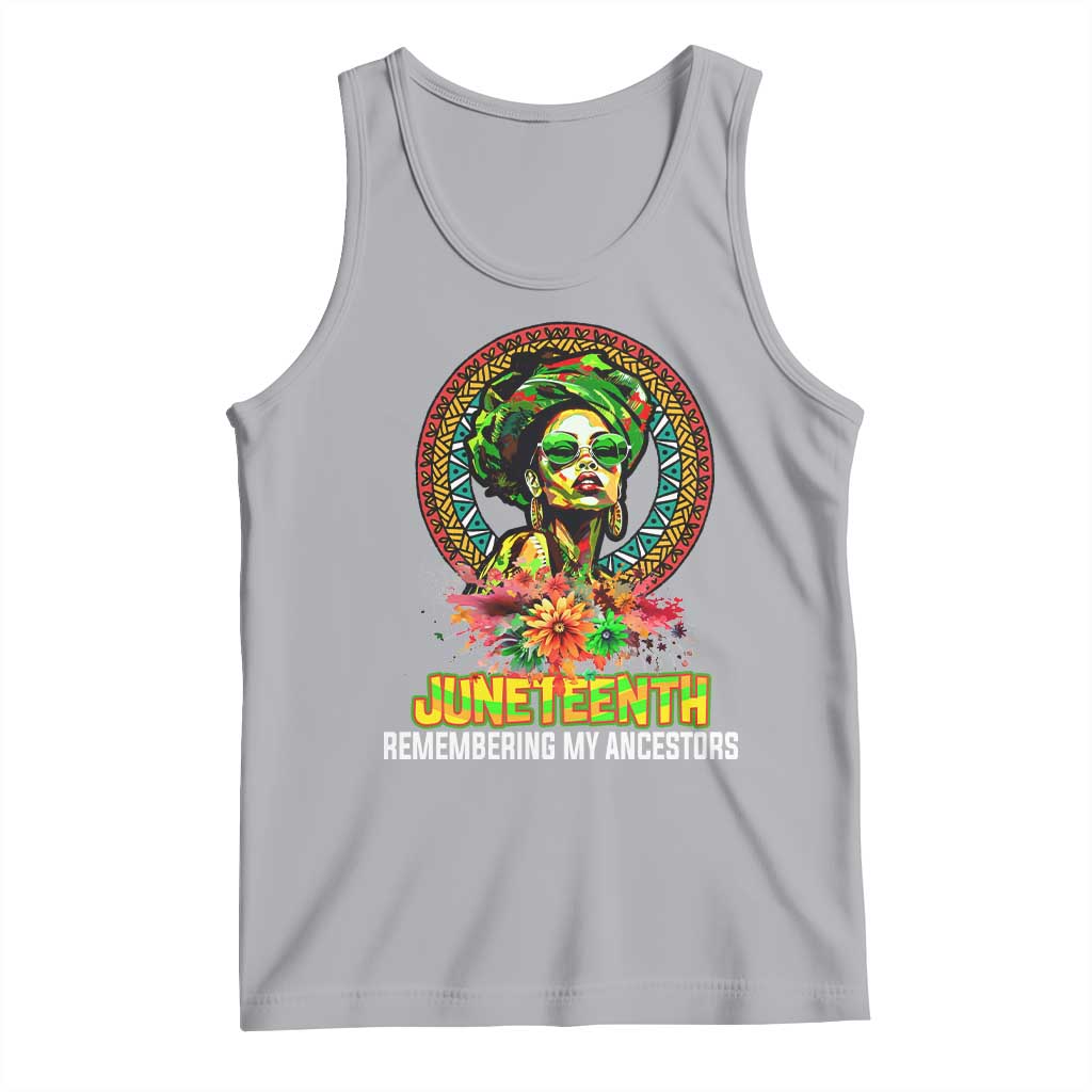 Juneteenth 1865 Tank Top Remembering Ancestors African American Woman
