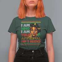 Juneteenth T Shirt For Women Black Queen Juneteenth Black History African American Womens - Wonder Print Shop