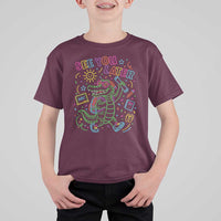 See You Later Alligator Last Day Of School T Shirt For Kid Cute Neon Chalkboard Kindergarten Graduation