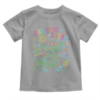 See You Later Alligator Last Day Of School Toddler T Shirt Cute Neon Chalkboard Kindergarten Graduation