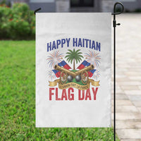 Happy Haitian Flag Day Celebration Graphic Garden Flag May 18 National Pride Haiti Heritage