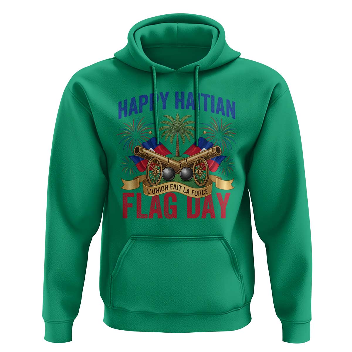Happy Haitian Flag Day Celebration Graphic Hoodie May 18 National Pride Haiti Heritage