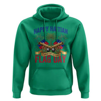 Happy Haitian Flag Day Celebration Graphic Hoodie May 18 National Pride Haiti Heritage