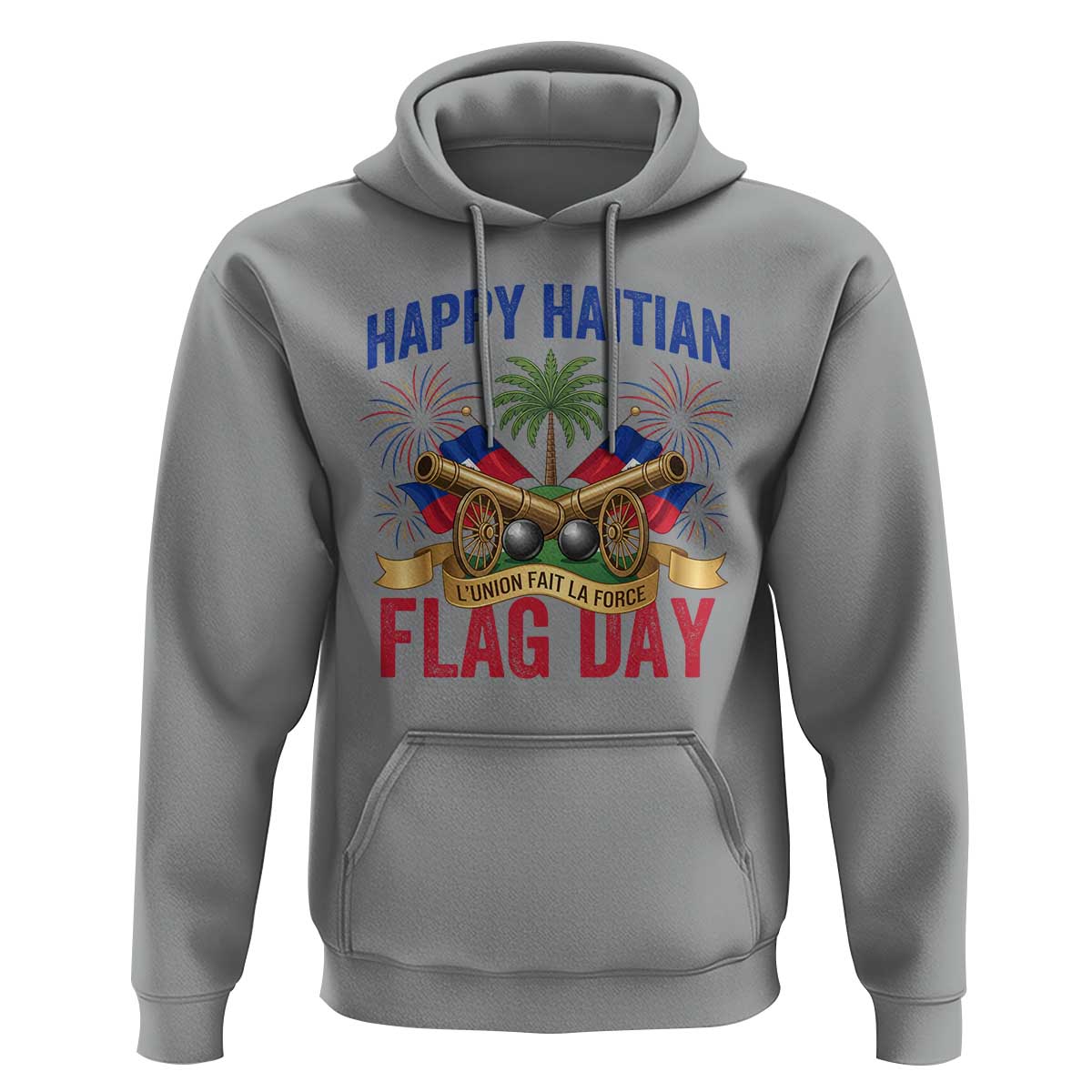 Happy Haitian Flag Day Celebration Graphic Hoodie May 18 National Pride Haiti Heritage