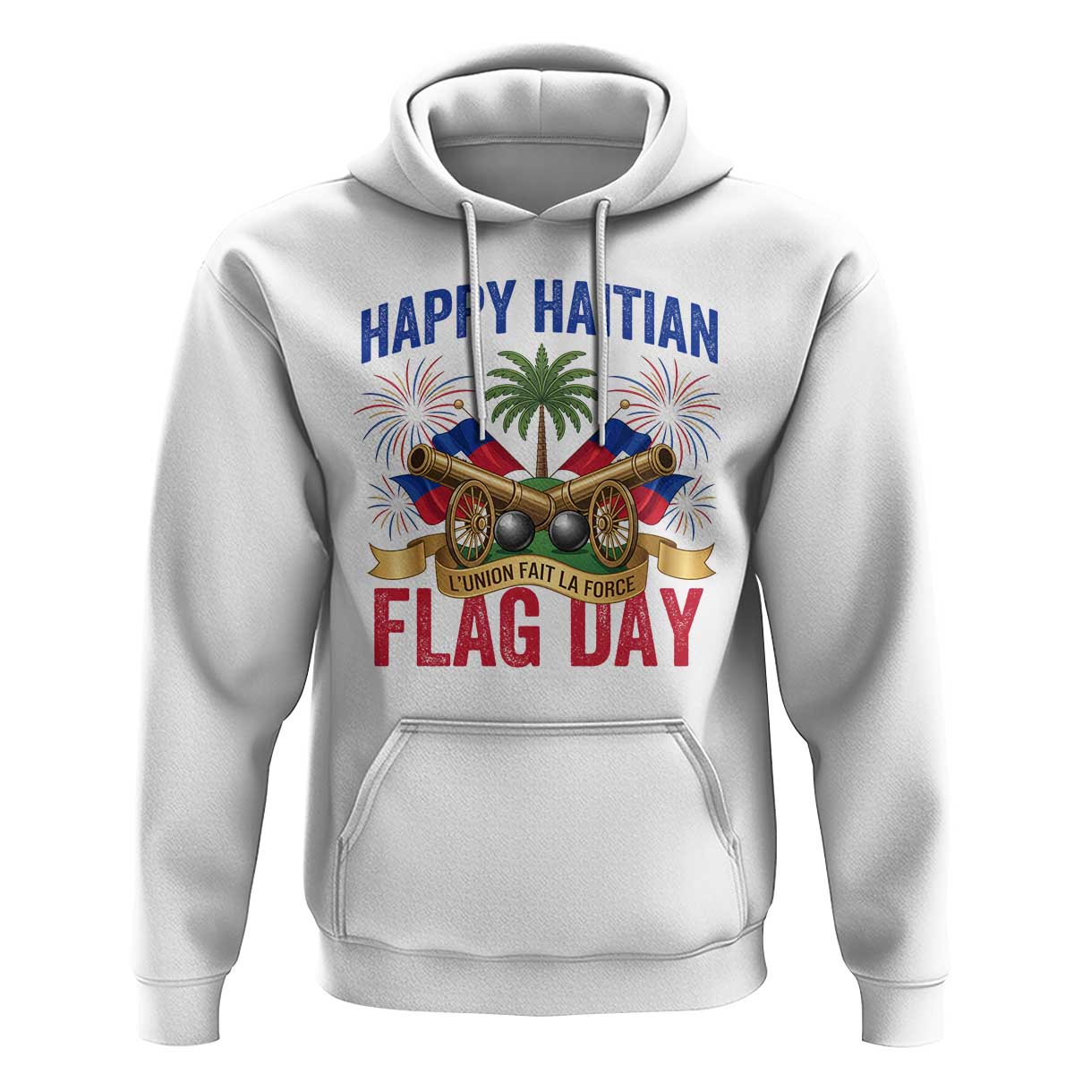 Happy Haitian Flag Day Celebration Graphic Hoodie May 18 National Pride Haiti Heritage