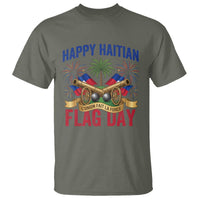 Happy Haitian Flag Day Celebration Graphic T Shirt May 18 National Pride Haiti Heritage