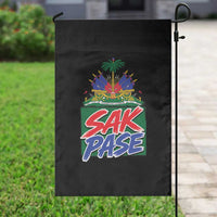 Sak Pase Haitian Creole Greeting Garden Flag National Crest Cultural Haiti Pride