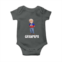 Granpapa Haitian Creole Grandpa Pride Baby Onesie Grandfather Hispanic Haiti Heritage Father's Day
