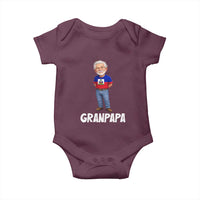 Granpapa Haitian Creole Grandpa Pride Baby Onesie Grandfather Hispanic Haiti Heritage Father's Day