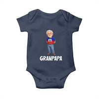 Granpapa Haitian Creole Grandpa Pride Baby Onesie Grandfather Hispanic Haiti Heritage Father's Day