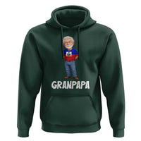 Granpapa Haitian Creole Grandpa Pride Hoodie Grandfather Hispanic Haiti Heritage Father's Day